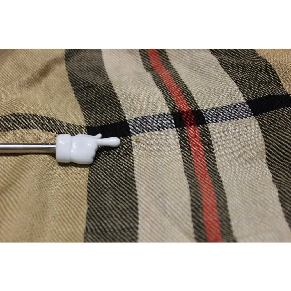 Tartan Threads‎ tan tartan plaid long lightweight scarf